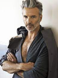 Haircut 40 year old man. 36 Amazing Hairstyle With Beard For Men Over 40 Years Grey Hair Men Old Man Haircut Beard Hairstyle
