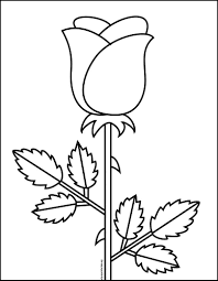 In this step of how to draw a rose step by step. Easy Rose Drawing Art Projects For Kids