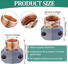 Get it tomorrow, may 11. Buy 4 Pieces Garden Hose Connector Hose Repair Kit Aluminum Male Female Hose Clamp Mender Hose Repair Coupler Clamp Connector For 3 4 Inch Or 5 8 Inch Garden Hose Online In Vietnam B0895j2lv3