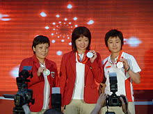 Feng tianwei won the bronze medal for the women's singles event, becoming the first singaporean athlete to win an individual medal since the 1960 summer olympics, where weightlifter tan howe liang won a silver medal. List Of Naturalised Olympic Table Tennis Players From China Wikipedia