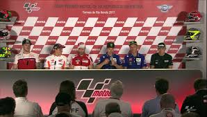 Argentina Gp Press Conference Photo Wall Photo Motogp