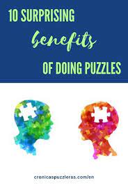 No wonder everyone is always spilling their guts to you. 10 Surprising Benefits Of Doing Jigsaw Puzzles Cronicas Puzzleras