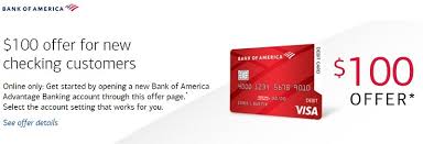 Your debit card provides access to your unemployment benefits 24 hours a day, 7 days a week. Bank Of America Promotions 100 250 300 500 750 2 500 For Checking Savings And Business Bonuses