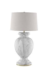 Luring with a distressed weathered gray finish and double pedestal base with square baluster legs and a substantial stretcher for great presence, the johnelle dining room extension table is made to make your homestead feel that much more like home. Catalina Lighting 20622 001 Delia Faux Marble Table Lamp With Grey Modified Drum Shade Bulb Included Buy Online In Bahamas At Bahamas Desertcart Com Productid 112288951
