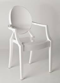 The kartell louis ghost chair is a modern classic with its inventive take on the old fashioned medallion backed chair. Replica Louis Ghost Chair Solid White Buy Online Australia