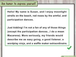 While most guys swipe based on pictures alone, girls are brings it up on dates or messaging. 4 Ways To Write A Personal Bio Wikihow
