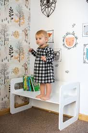 Montessori Wooden Kids Play Table Set Toddler Table Set Or Etsy In 2020 Toddler Table Toddler Table Set White Kids Chair