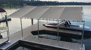 Its a 21 center console. Rush Co Marine Products Custom Covers For Boat Lift Canopies