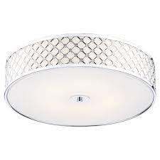 Besides small spotlights and minimalist ceiling light fixtures, our selection of flush mount lighting also features large and distinctive flush ceiling lights. Dar Lighting Civic Small Flush Ceiling Light