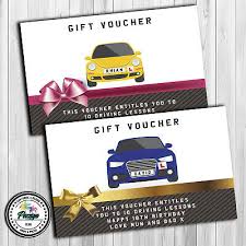 Free printable gift certificate templates that can be customized with our certificate maker. Cards Stationery Personalised Driving Lessons Gift Certificate Voucher Birthday Card 17th 18th Fedponam Edu Ng