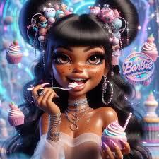 Bratz doll challenge with SpongeBob crop top and phone