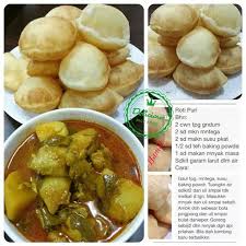 Di sini ada cara buat roti puri tanpa menggunakan yis tapi tetap lembut dan sedap. Roti Puri Indian Food Recipes Recipes Easy Meals