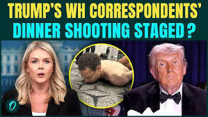 Trump Shooting ‘STAGED’? Karoline Knew Trump Would BE SHOT at WH Dinner?  ‘Some Shots WILL BE FIRED…’