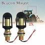 Profile Picture of Din Pole Amber Rotating Flashing Beacon Light Mounting Stem ... - eBayon Google
