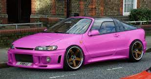 toyota sera pink custom cars toyota stylish bicycle