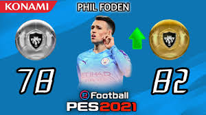 Pes 2021 Prediction Of Rating Players Manchester City Players In Pes 2021 Youtube
