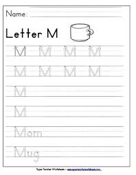 This worksheet is great for kids learning the letter m. Letter M Worksheets Recognize Trace Print