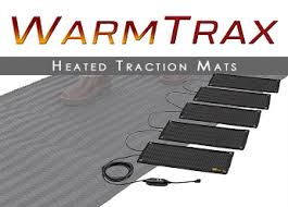 The outdoor heated sidewalk and stair mats are designed to be used on wood, asphalt, concrete, and stone. Warmzone