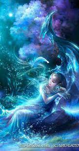 Who is the beautiful fantasy woman in the lake? Beautiful Digital Art 17 Beautiful Fantasy Art Fantasy Creatures Fantasy Artwork