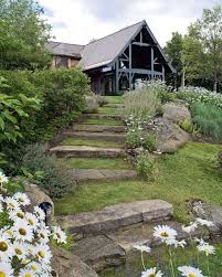 Hill Landscaping Original And Creative Ideas For Sloping Gardens In 2020 Garden Stairs Sloped Garden Landscape Design