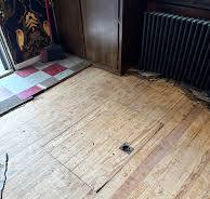 Discovered hidden cistern door in laundry room floor of our ...