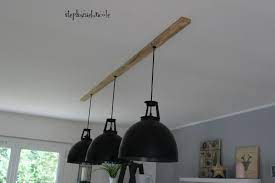 comment installer des luminaires en ligne au dessus d une table stephanie bricole suspension luminaire cuisine diy luminaire luminaire