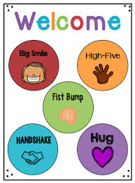 Welcome Your Students Into Class With This Fun And Unique Way Each Morning This Is An Awesome Way To Build Cla Greeting Sign Classroom Culture Classroom Rules