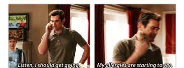 My Allergies Are Starting To Cry T T Modern Family Movie Tv Movies Showing