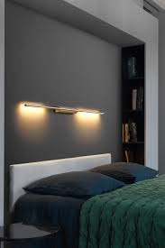 Link Double Reading Wall Lamp In Satin Brass 130cm Cvl Luminaires Contemporary Lighting Made In France Massive Brass Ref 18110011