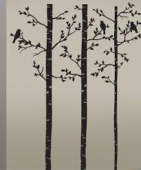 Birch Tree Wall Decals Peel And Stick Take A Look At This Birch Trees Wall Decal Set By Lot 26 Studio On Zulily Today Decoracion Pared Exterior Recorte De Vinil Casitas