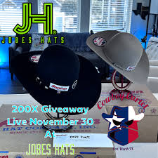 🚨 GIVEAWAY ALERT! 🚨 Cowboy Cartel and Jobes Hats are teaming up to give  you the chance to win a 200X American Hat! 🎩🔥 Enter for FREE starting  today at 5 PM