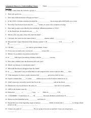 2 1 Understanding Viruses Documentary Questions Pdf Assignment Discovery Understanding Viruses Name Part One 1 Virus Comes From The Latin For Poison A Course Hero