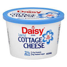 Shop for breakstone's fat free cottage cheese at qfc. Daisy Small Curd 2 Milkfat Low Fat Cottage Cheese Shop Cottage Cheese At H E B
