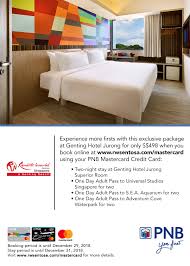 The accommodation is situated in jurong east district about 4.8 km from lee kong chian natural history museum. Promo 70 Off Genting Hotel Jurong Singapore W Hotel Seattle Reviews