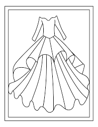 Free, printable mandala coloring pages for adults in every design you can imagine. 16 Princess Dress Coloring Pages For Kids Printable Etsy