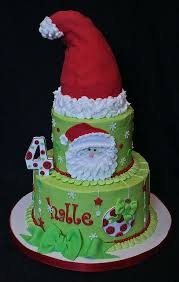Christmas birthday decor set merry birthday banner holiday cake decoration snowflake antler cupcake toppers red and green confetti latex balloons december winter wonderland party supplies. Santa Birthday Christmas Cake Winter Cake Christmas Sweets