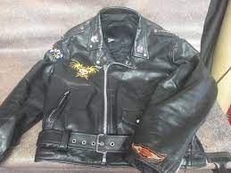 Vintage Harley Davidson Patches Leather Jacket Unknown Size Unknown Brand I8 Leather Jacket Jackets Vintage Harley Davidson