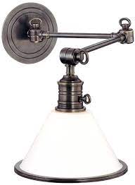 Cheap Swing Arm Wall Lamps Hudson Valley Lighting Garden City Transitional Swing Arm Wall Sconce Sconces Swing Arm Wall Light Wall Sconces