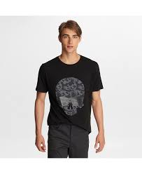 Ss21 collection has just landed! Karl Lagerfeld Paris Men S Camo Skull Print T Shirt Reviews T Shirts Men Macy S