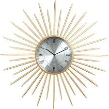 Buy infinity instruments fabrizio wall clock: River Parks Studio Castallia Gold 28 Round Metal Wall Clock Target