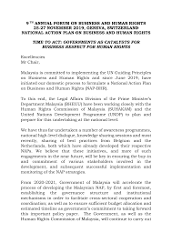 Malaysia is a country on the southeast asia made up of 13 states and 13 federal territories. Https Www Ohchr Org Documents Issues Business Forumsession8 Statandsub Malaysia Pdf