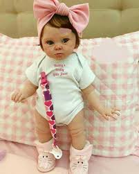 This Is The Text On Her Onesie Says Daddy S Pretty Little Jewel Baby Dolls Newborn Baby Dolls Reborn Baby Dolls