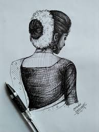 Abstract Black And White Pencil Drawings Ball Pen Sketch Omkar Khochare Art Drawings Sketches Simple Abstract Pencil Drawings Art Drawings Sketches Creative