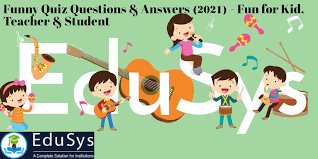 Practicing these questions will improve your ability to take various competitive exams. Funny Quiz Questions Answers 2021 Fun For Kid Teacher Student