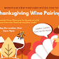 Thanksgiving Mini Wine Pairing event image