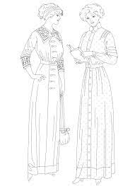 Pasting without paste in the playroom, bible color & play, we play with colors. Early 1910s Fashion Coloring Page Fashion Coloring Pages Fashion Coloring Book Colorful Fashion