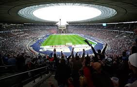 The 74,000 capacity stadium has a strong sporting tradition having hosted the infamous 1936 olympics as well as some matches in the 1974 and 2005 fifa world cup. Stadium Guide Olympiastadion Berlin