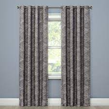 Our grey curtains are available in your perfect shade, size and pattern. 84 X50 Modern Stroke Blackout Curtain Panel Gray Project 62 Target