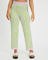 Zebra Pants By Andean Collective Online The Iconic Australia