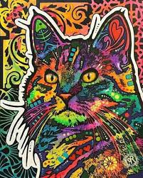 Ali artist dean russo, with tim smith of sjt enterprises. Art Cat Dean Russo Usa Https Www Facebook Com 1413254292327021 Photos A 1992054874446957 2391629914489449 Type 3 Thea Cat Drawing Abstract Animals Usa Art